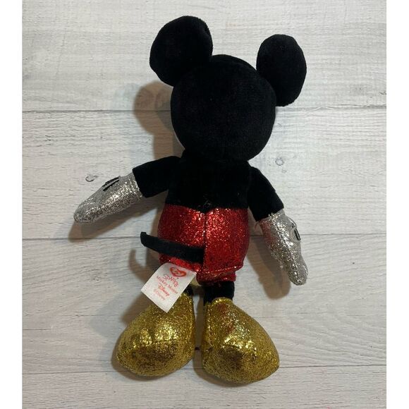 TY sparkle mickey mouse plush - Picture 3 of 5